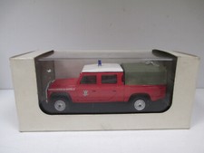 LAND ROVER Double Cabine POMPIER MARSEILLE par PARADE MOMACO 4352 au 1/43