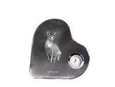 Sphynx horloge en forme de