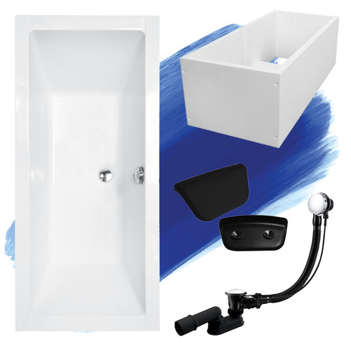 Baignoire rectangulaire quadro - baignoire,