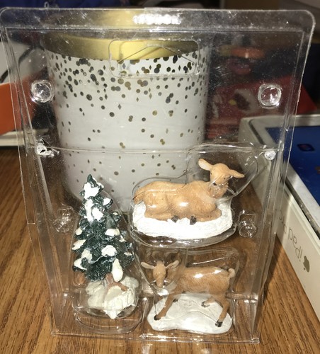Vtg lemax carole towne deer - vtg,