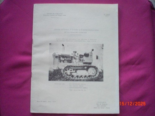Ancien bulletin d essais - , d'essais