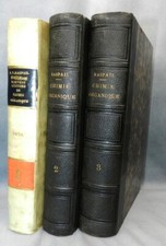 NOUVEAU SYSTÈME DE CHIMIE ORGANIQUE - FRANÇOIS-VINCENT RASPAIL - 1838 - 3 TOMES