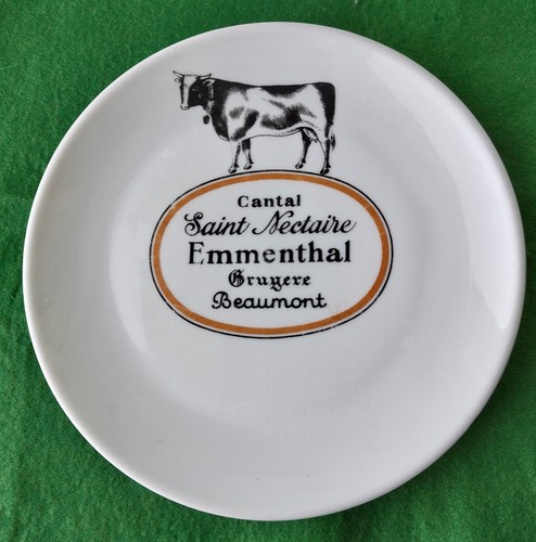 Assiette fromage vache - assiette,