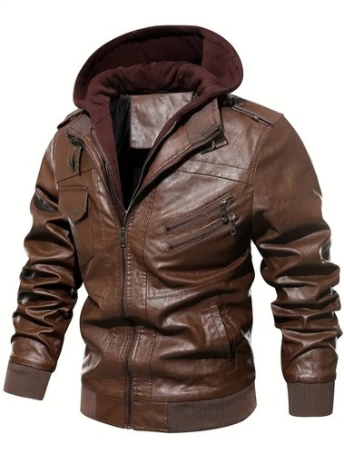 Veste homme similicuir - , marron