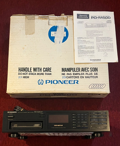 Pioneer m500 compact disc - pioneer,