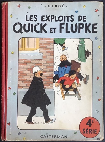 Quick flupke 4ème série - quick,