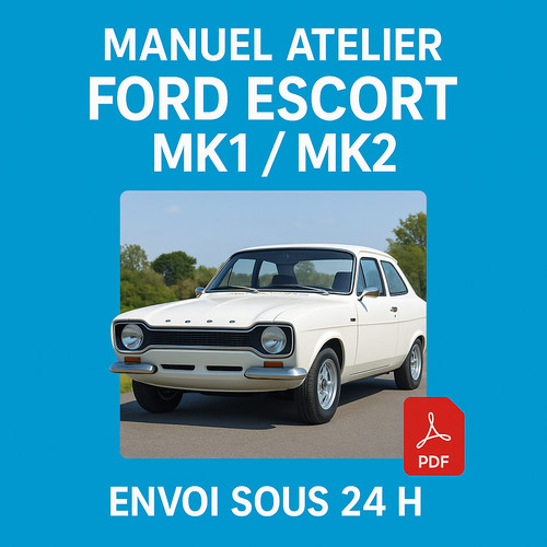 Manuel atelier ford escort - atelier, mk