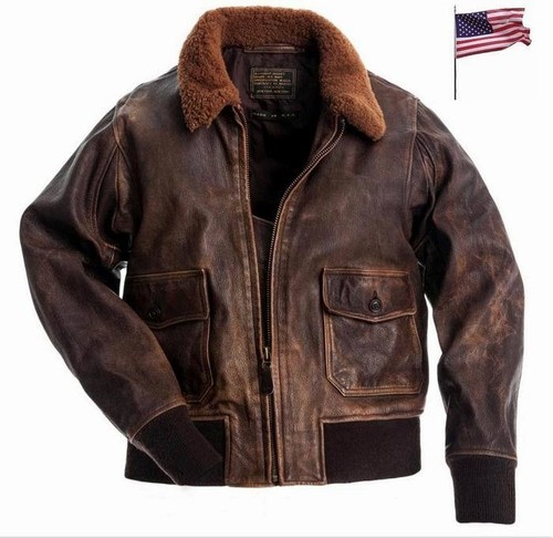 Blouson aviateur cuir 1 - blouson, g-1