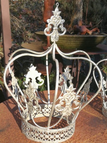 Couronne déco sarcelle