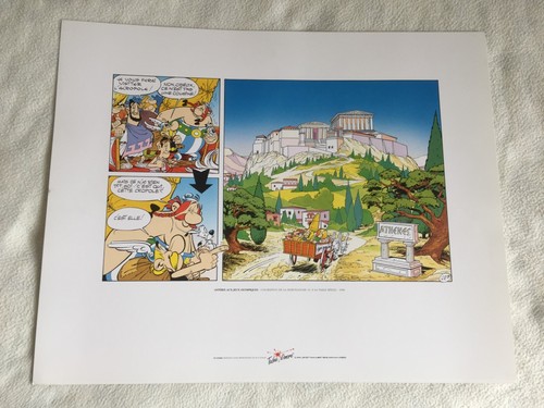Sérigraphie astérix aux - sérigraphie, jeux