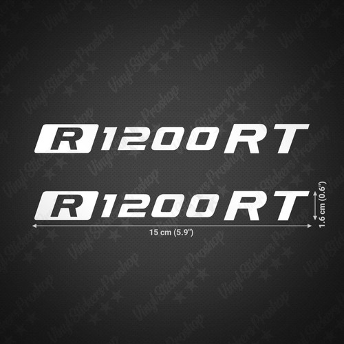 Stickers bmw r1200rt blanc - 2,