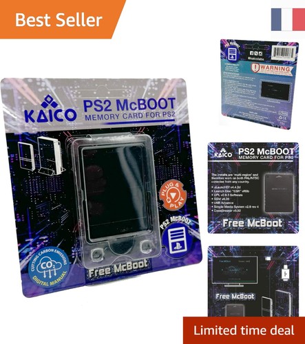 Kaico carte mémoire ps2 8mb - carte,