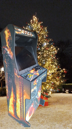 Borne jeux arcade - jeux, vintage