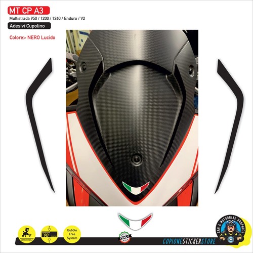 Adhésifs pare brise ducati - pare-brise,