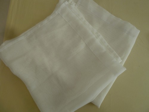 Rideaux voile blanc 119 - 2,