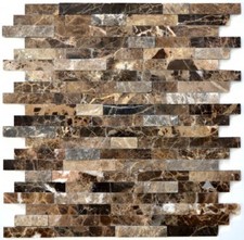 Mosaïque auto-adhésif marbre