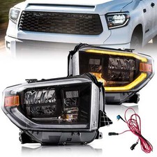 VLAND Full LED Headlights For Toyota Tundra 2014-2021 w/Sequential Turn Signlas