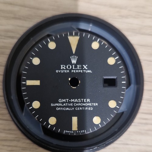 Rolex cadran gmt - cadran, noir