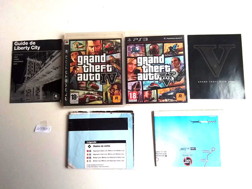 Lot jeux grand theft - lot,