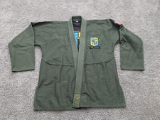 Nerd Assassins Kimono Mens A2L Green Jiu-Jitsu Martial Arts Uniform