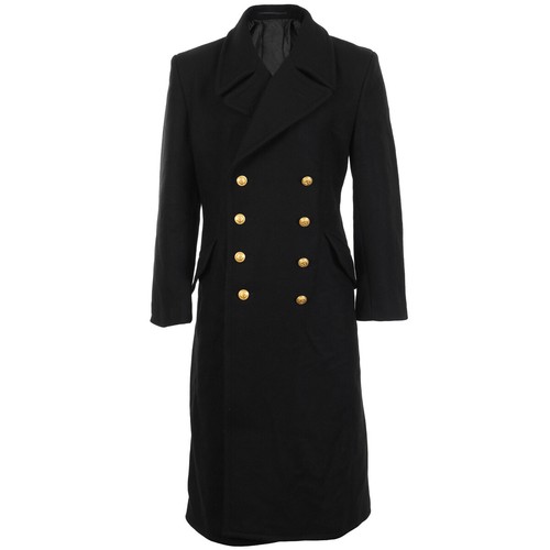 Manteau laine bleu marine - en,