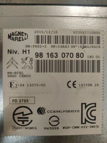 Smeg navigation gps peugeot - gps,