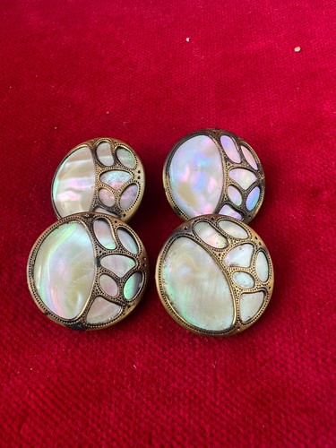 Boutons anciens art nouveau - 4,