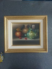 Toile Nature Morte Signé