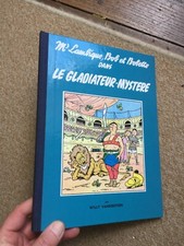 ALBUM BD VANDERSTEEN BOB ET BOBETTE gladiateur mystere 1984 serie bleue couleurs