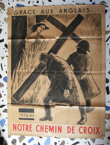 Affiche propagande nazi - affiche,