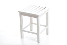 Ancien Tabouret En Bois Vintage Design Rétro Culture Cuisine