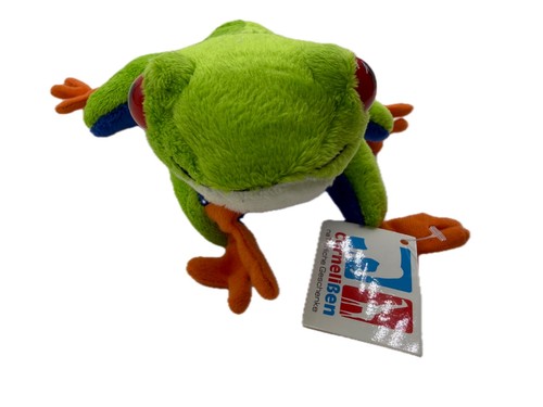 Peluche grenouille feuille - grenouille,