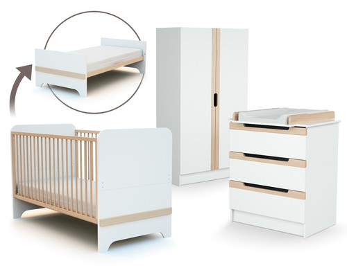 Chambre bébé lit commode - lit,,