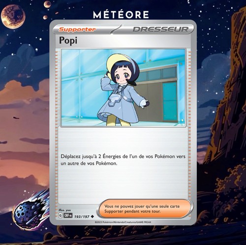 Carte pokémon popi 193 197 - pokémon,