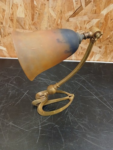 Lampe art nouveau avec pate - nouveau,