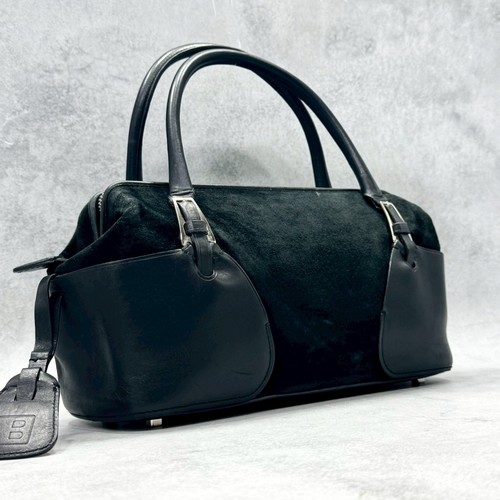 Mini sac boston cuir daim - sac,