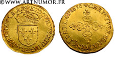 Louis XIII - Ecu d'or au