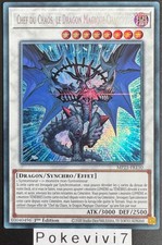 Carte YU-GI-OH! CHEF DU CHAOS, LE DRAGON MAGIQUE CHA MP25-FR150 Secret Rare NEUF