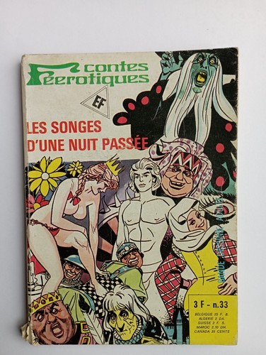 Vintage adulte elvifrance - bd,