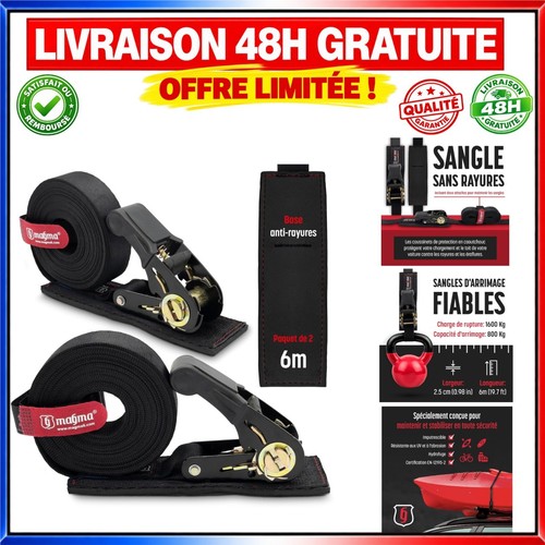Sangles arrimage cliquet - sangles,
