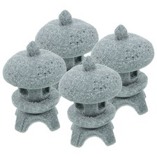  Mini Statue de pagode, lanterne en pierre japonaise, bonsaï, Micro décoration
