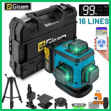 ✅Gisam 4D Niveau Laser 360°