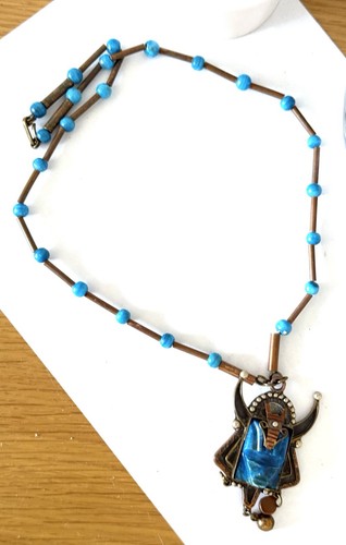 Collier pendentif azteque maya - azteque,