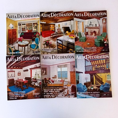 Lot revues anciennes art - lot,