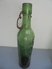 Antique Glass Beer Bottle