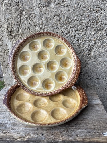 Assiettes plats escargots - à,