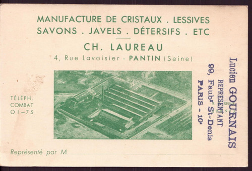 Carte visite laureau - carte, de