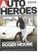 AUTO HEROES N°07 ROGER MOORE : VOLVO P1800 → LOTUS / PORSCHE 908-3 / DBS