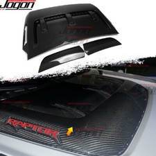 Raptor Real Carbon Engine Hood Cover Scoop Intake For Ford F150 Raptor 2021-2025