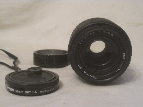 Tokina lens 210mm 1 4 - sd, 70
